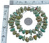 Genuine Sterling Silver Southwestern Turquoise Bead Necklace BX120651